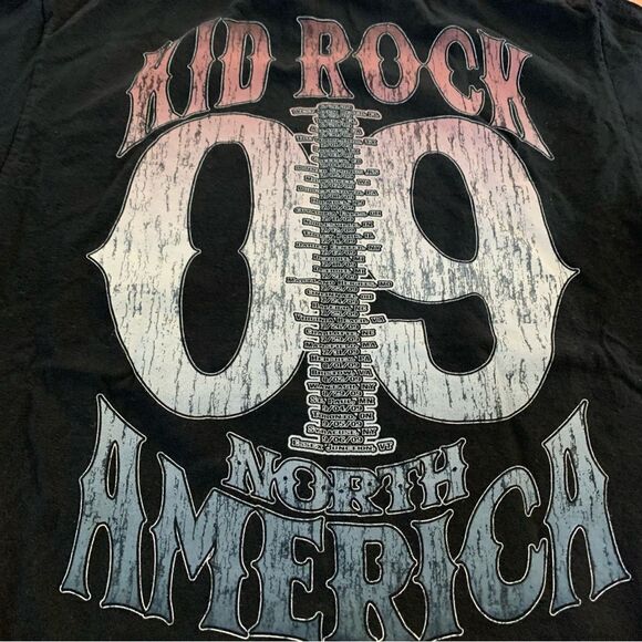 Vintage Kid Rock 2009 Concert Tour T Shirt - Picture 4 of 5